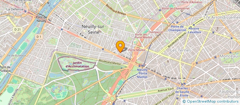 localisation de l'entreprise SCI SABLONVILLE-MARELLI à NEUILLY-SUR-SEINE