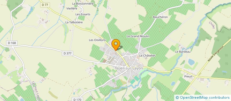localisation de l'entreprise SCI SABOT à LYS-HAUT-LAYON