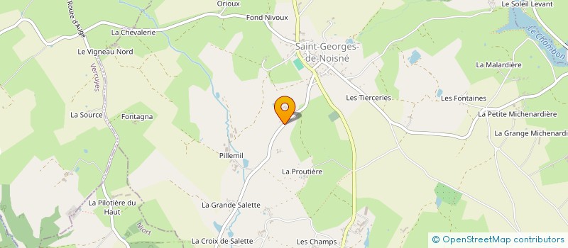 localisation de l'entreprise SCI SABOUREAU FAMILY  SAINT-GEORGES-DE-NOISNE