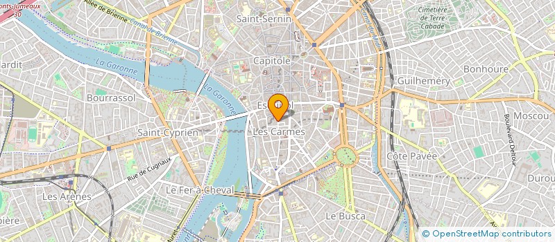 localisation de l'entreprise SCI SABRI à TOULOUSE