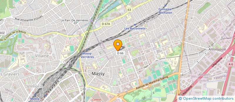 localisation de l'entreprise SCI SABRINA à ANTONY