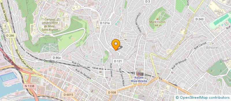 localisation de l'entreprise SCI SABRINA  MONT-SAINT-AIGNAN