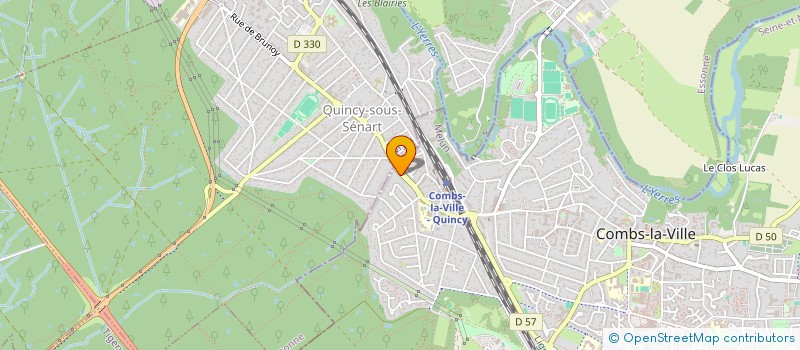 localisation de l'entreprise SCI SABRINA  COMBS-LA-VILLE