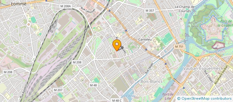 localisation de l'entreprise SCI SABRINA ALEXIS MANON à LILLE