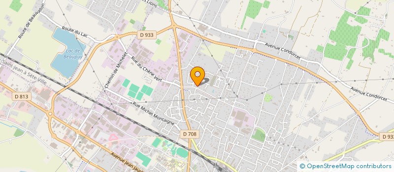 localisation de l'entreprise SCI SABUGO  MARMANDE