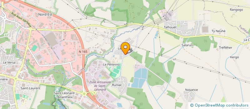 localisation de l'entreprise SCI SACARD  THEIX-NOYALO