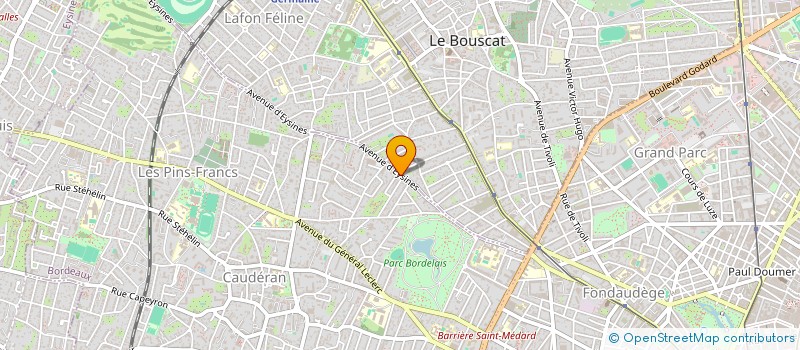 localisation de l'entreprise SCI SACHA  BORDEAUX