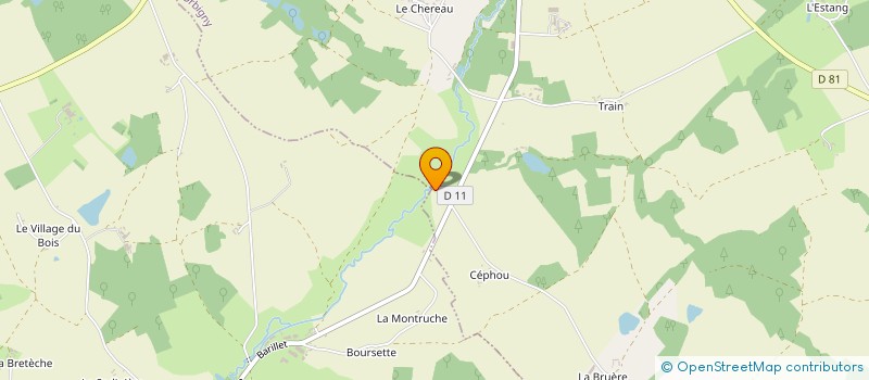 localisation de l'entreprise SCI SACHA à ORBIGNY
