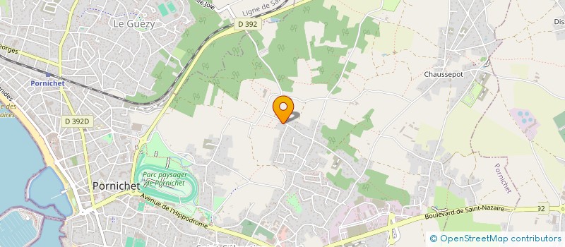 localisation de l'entreprise SCI SACHA à PORNICHET