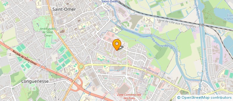 localisation de l'entreprise SCI SACHA  LONGUENESSE