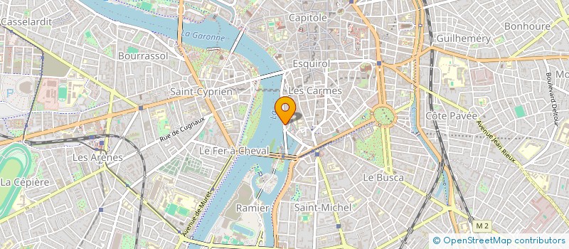 localisation de l'entreprise SCI SACHA à TOULOUSE