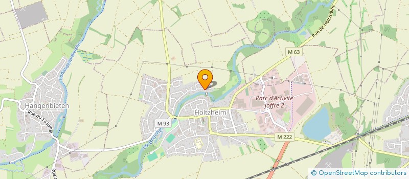 localisation de l'entreprise SCI SACHA  HOLTZHEIM