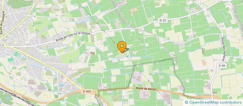 localisation de l'entreprise SCI SACHA  CAUMONT-SUR-DURANCE