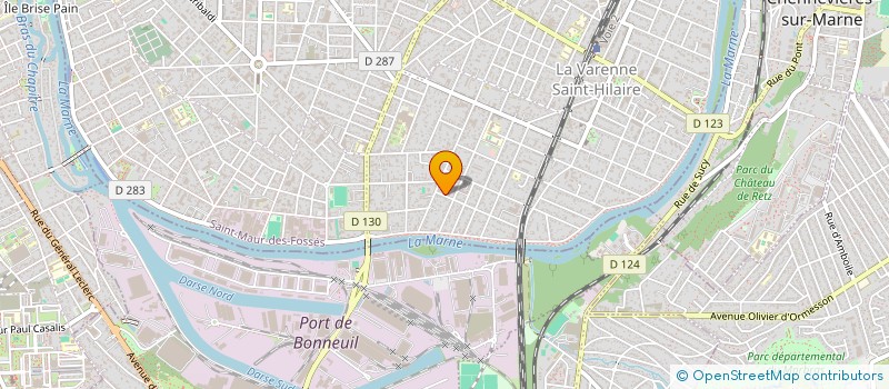 localisation de l'entreprise SCI SACHA à SAINT-MAUR-DES-FOSSES