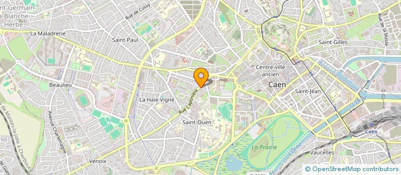 localisation de l'entreprise SCI SACHA à CAEN