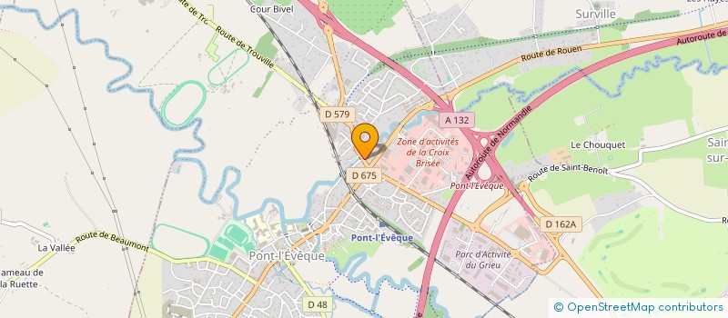 localisation de l'entreprise SCI SACHA  PONT L'EVEQUE