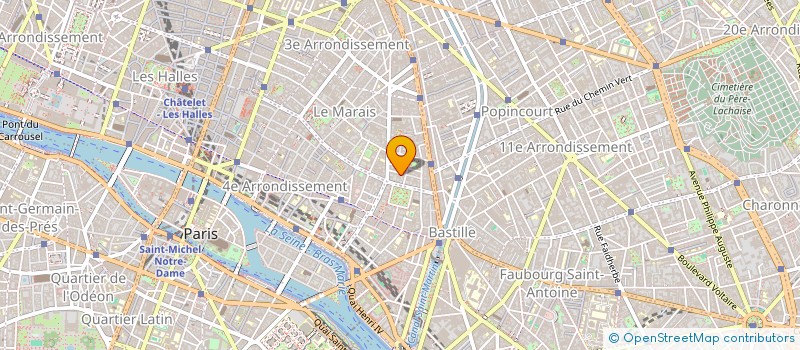 localisation de l'entreprise SCI SACHA IMMOBILIERE  PARIS