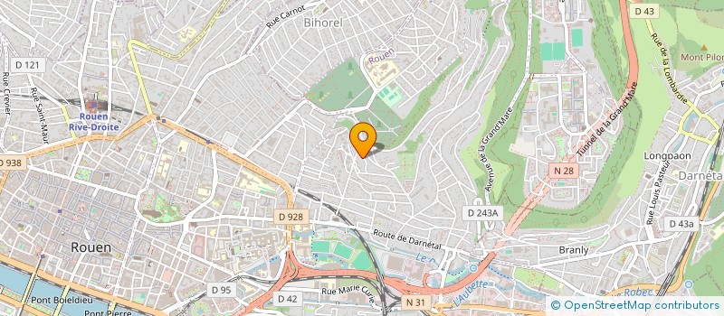 localisation de l'entreprise SCI SACHALEX  ROUEN