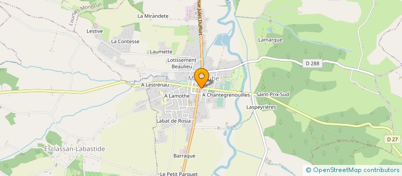 localisation de l'entreprise SCI SACHDE  MASSEUBE