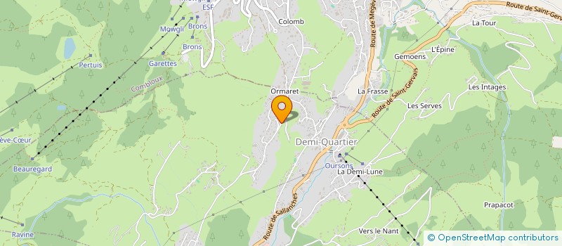 localisation de l'entreprise SCI SACHLY  DEMI-QUARTIER