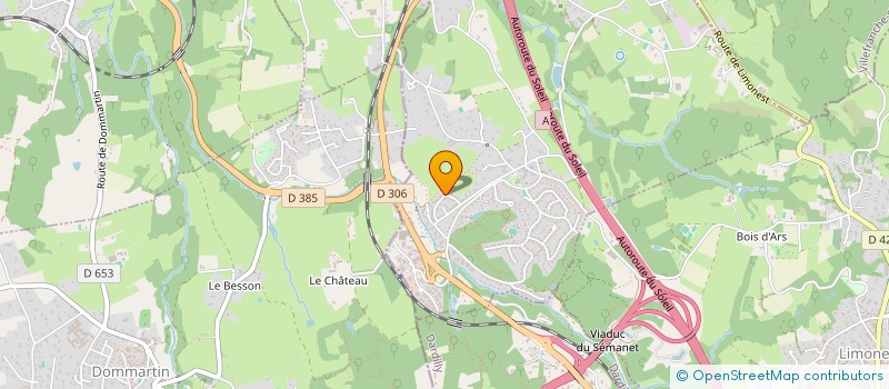 localisation de l'entreprise SCI SACK  LISSIEU