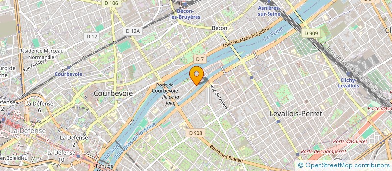 localisation de l'entreprise SCI SACLE à NEUILLY-SUR-SEINE