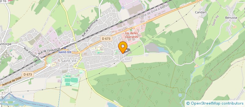 localisation de l'entreprise SCI SACONAMA  SAINT-VIT