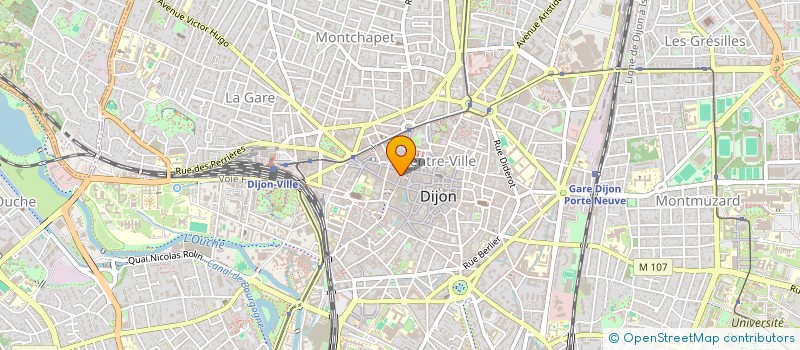 localisation de l'entreprise SCI SACRE COEUR à DIJON