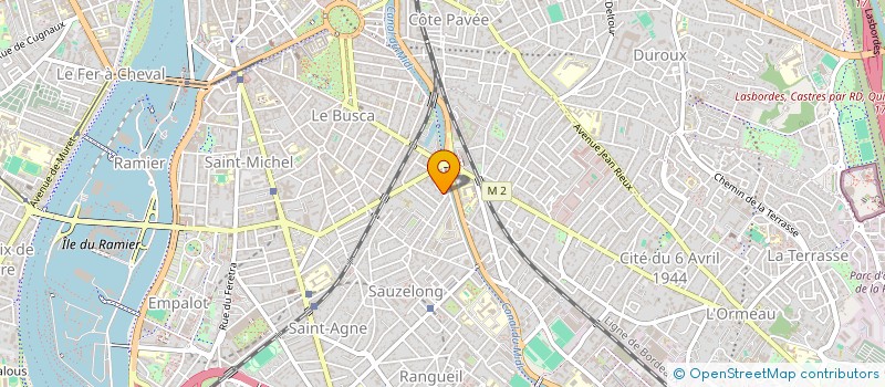 localisation de l'entreprise SCI SACRE TOIT à TOULOUSE