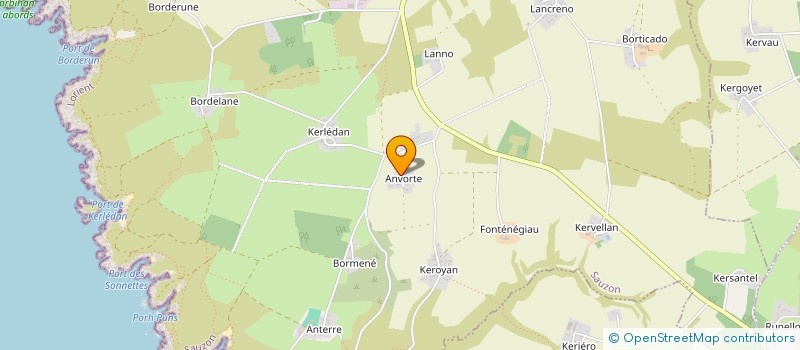 localisation de l'entreprise SCI SAD  SAUZON