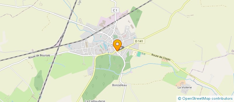 localisation de l'entreprise SCI SAD  DROUE