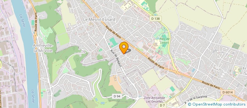 localisation de l'entreprise SCI SADAD-HAFAR  LE MESNIL-ESNARD