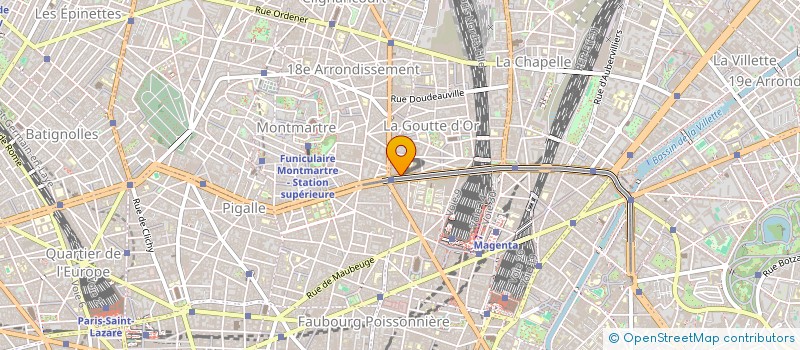 localisation de l'entreprise SCI SADAREL  PARIS