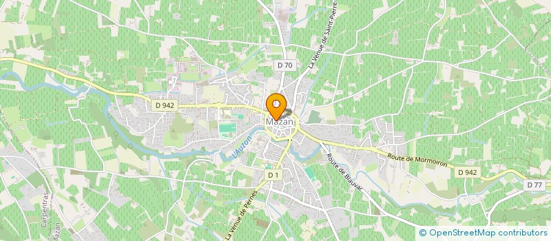 localisation de l'entreprise SCI SADE  MAZAN