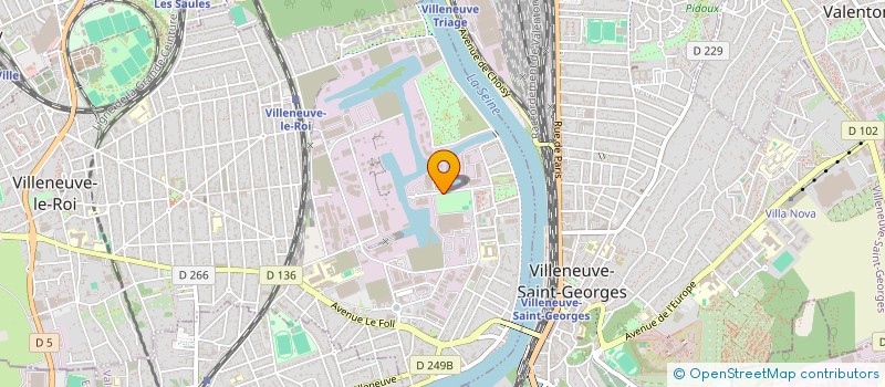 localisation de l'entreprise SCI SADE  VILLENEUVE-LE-ROI