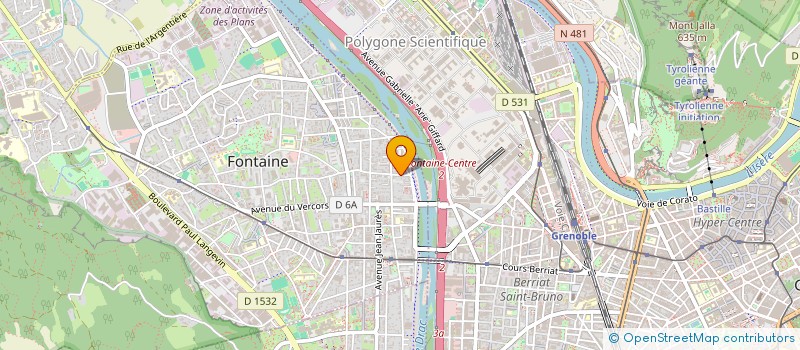 localisation de l'entreprise SCI SADEM à FONTAINE