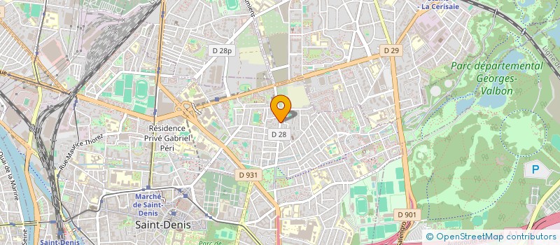 localisation de l'entreprise SCI SADEPI à SAINT-DENIS