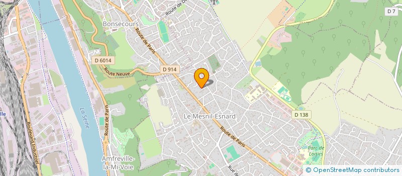 localisation de l'entreprise SCI SADI CARNOT  LE MESNIL-ESNARD