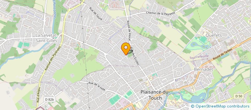 localisation de l'entreprise SCI SADIRAC  LA SALVETAT-SAINT-GILLES