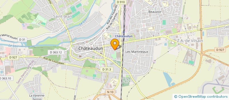 localisation de l'entreprise SCI SADKI & CO à CHATEAUDUN