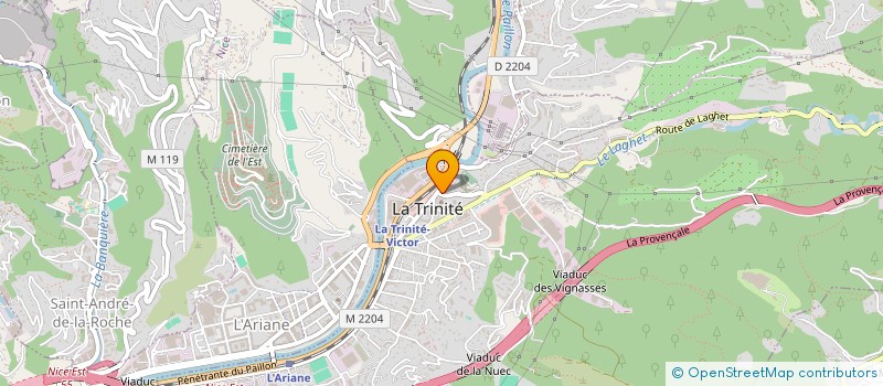 localisation de l'entreprise SCI SAE à LA TRINITE