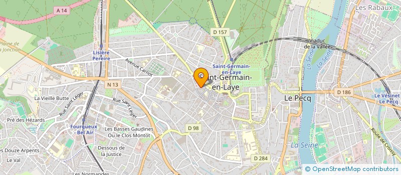 localisation de l'entreprise SCI SAE BUREAU  SAINT-GERMAIN-EN-LAYE