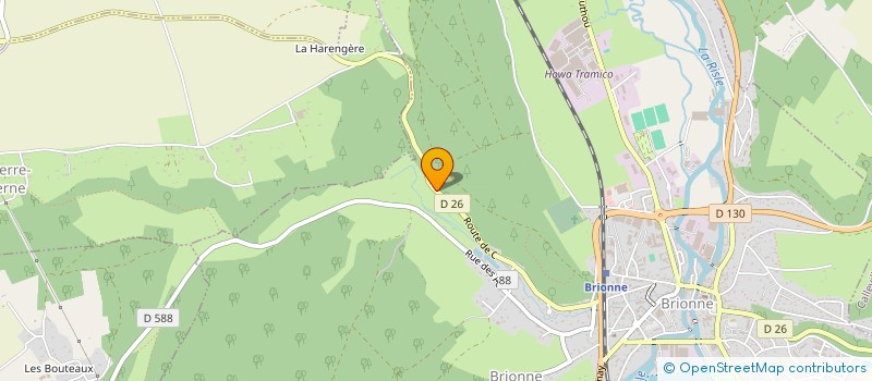 localisation de l'entreprise SCI SAERDNA  BRIONNE