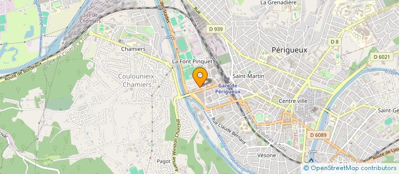 localisation de l'entreprise SCI SAF à PERIGUEUX