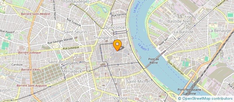 localisation de l'entreprise SCI SAFA  BORDEAUX