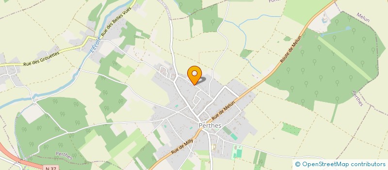 localisation de l'entreprise SCI SAFAB  PERTHES