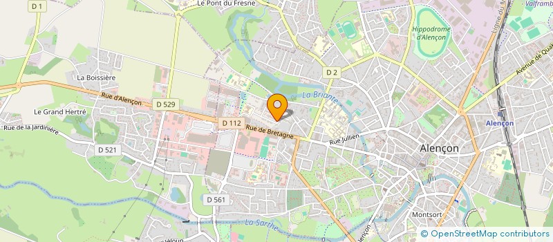 localisation de l'entreprise SCI SAFADI à ALENCON