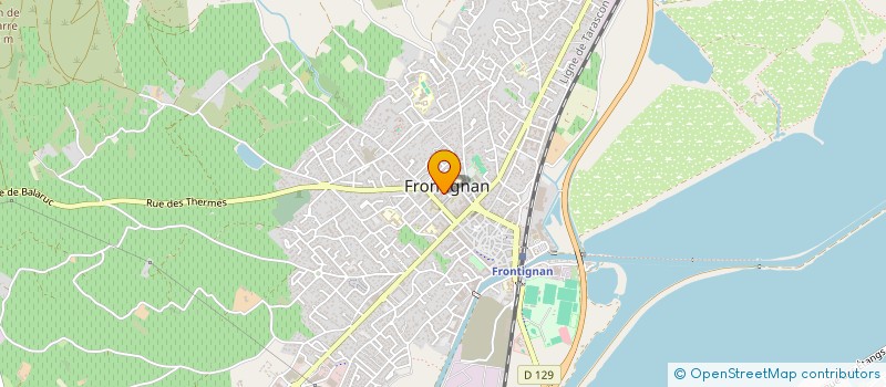 localisation de l'entreprise SCI SAFALA à FRONTIGNAN