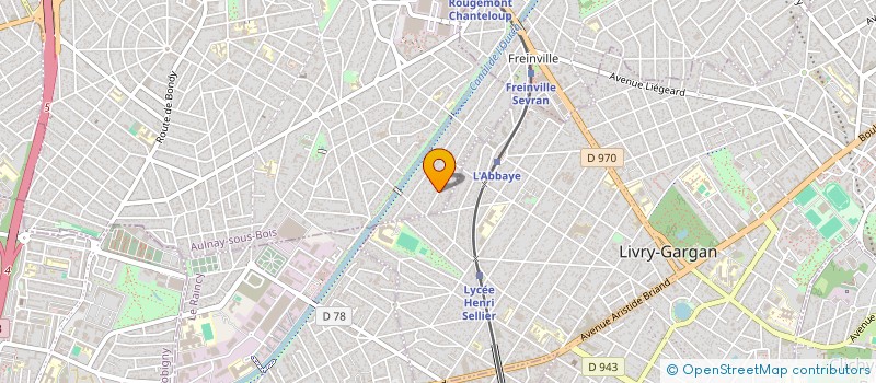 localisation de l'entreprise SCI SAFALIR  AULNAY-SOUS-BOIS