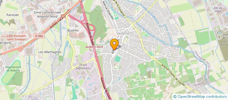 localisation de l'entreprise SCI SAFANY'S  VEDENE